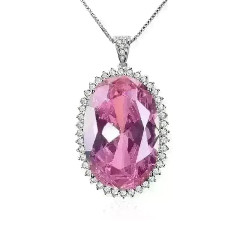 💎 Elegant Ruby Solstice Necklace - Ultimate Women's Accessory 💎