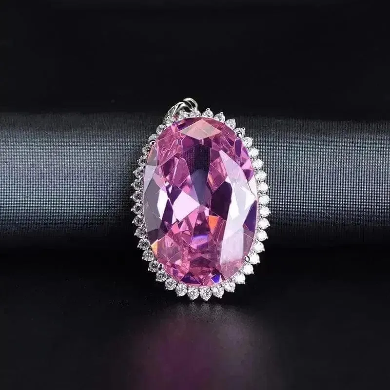 💎 Elegant Ruby Solstice Necklace - Ultimate Women's Accessory 💎