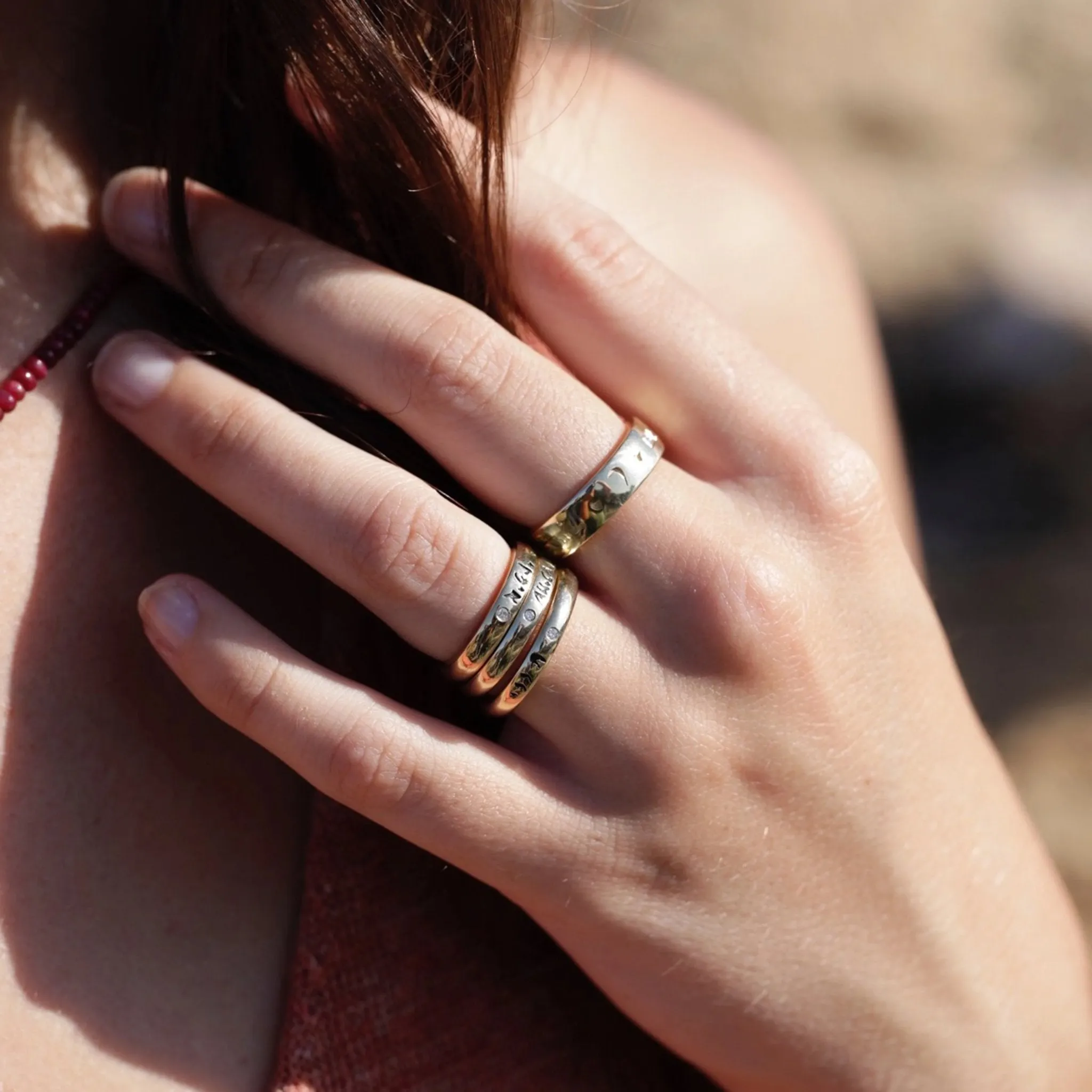 10K Gold The Light Within Ring