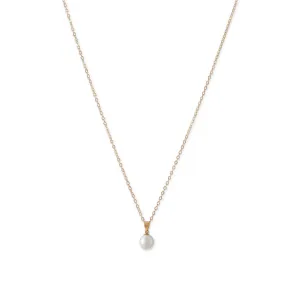 14 Karat Gold Cultured Freshwater Pearl Necklace