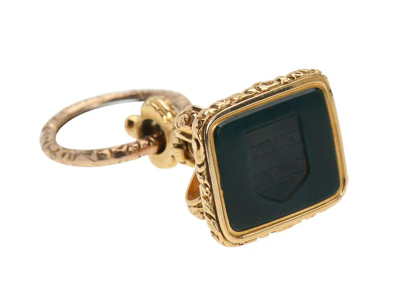 15k Gold Seal in Original Antique Box
