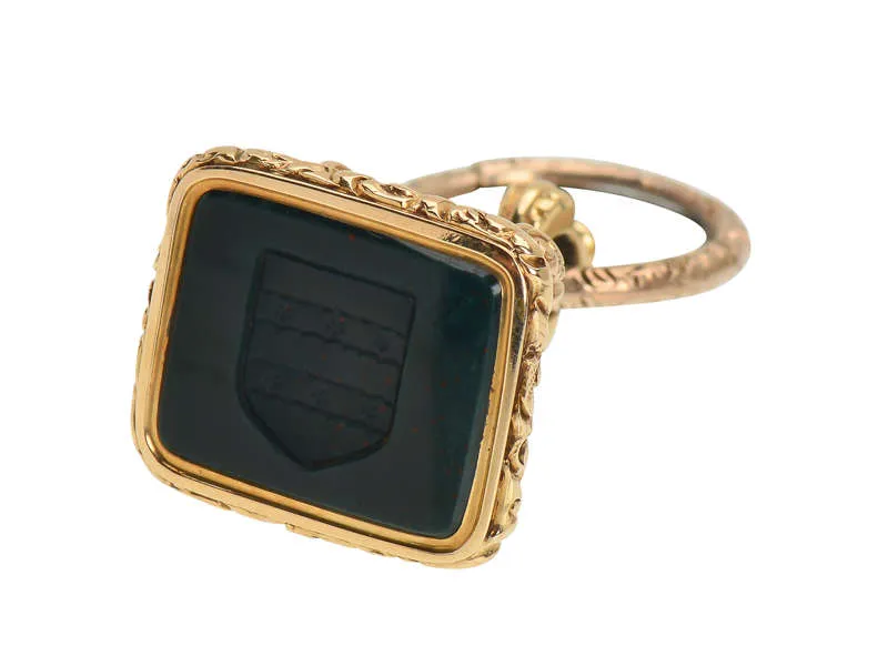 15k Gold Seal in Original Antique Box