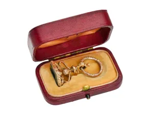15k Gold Seal in Original Antique Box