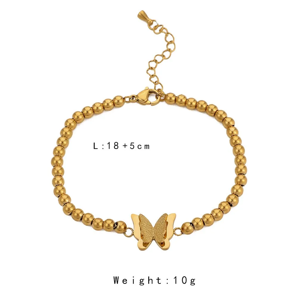 316L Stainless Steel Popular Bead Bracelet