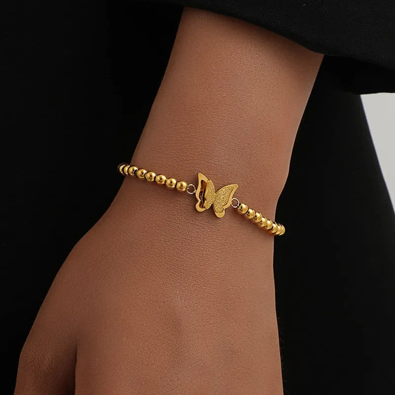 316L Stainless Steel Popular Bead Bracelet