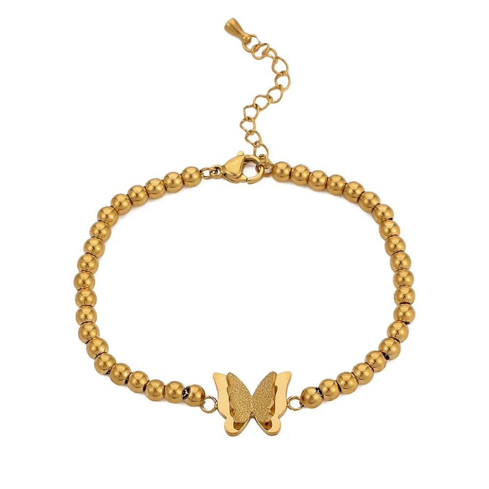 316L Stainless Steel Popular Bead Bracelet