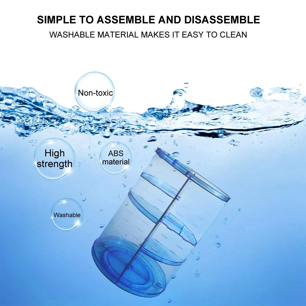 360 Rotating Makeup Organizer, Makeup Carousel Spinning Holder Storage Rack, Large Capacity Make up Caddy Shelf Cosmetics Organizer, Great for Countertop, Blue