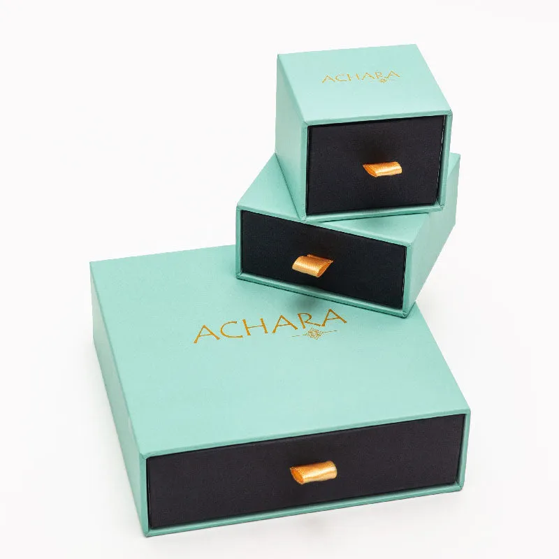 Achara Lightning Bolt Stud Earrings