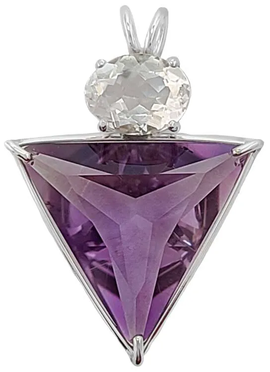 Amethyst Angelic Star? with Oval Cut Pollucite