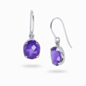 Amethyst Drop Earrings