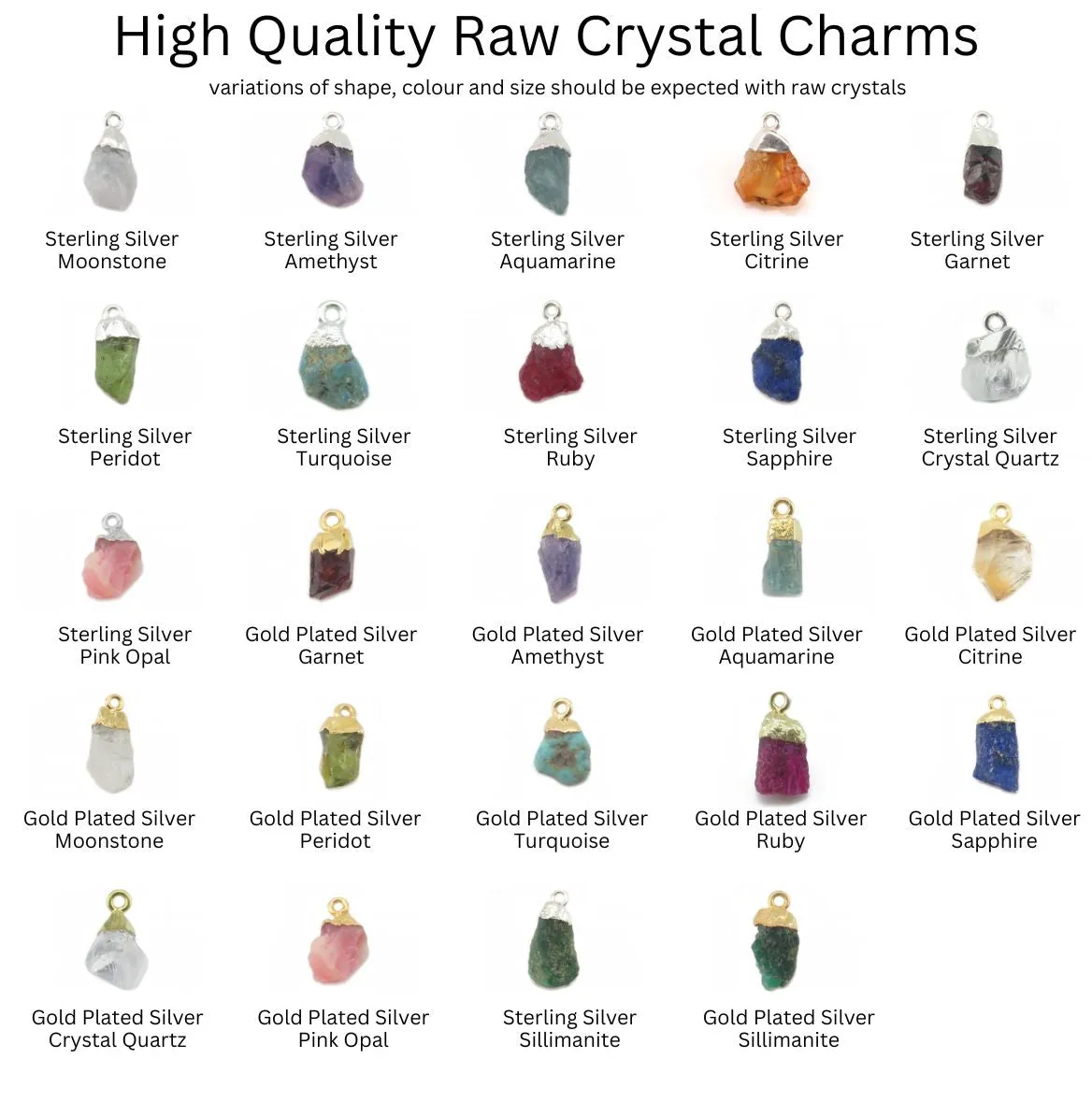 Amethyst Raw Crystal Pendant