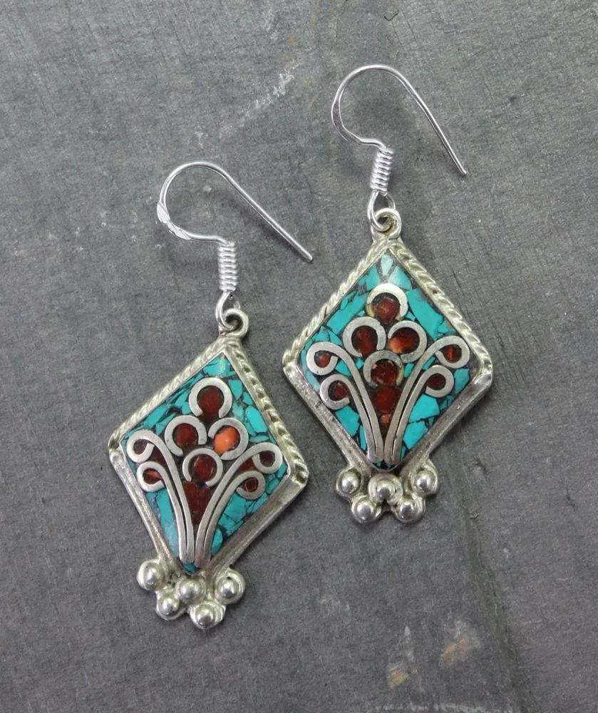 Anuyoga Tibetan Earrings