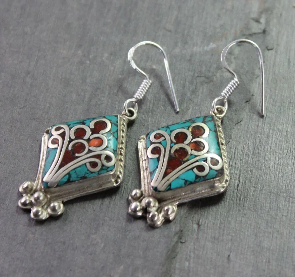 Anuyoga Tibetan Earrings