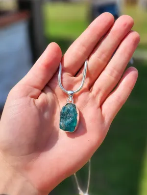 Apatite Sterling Silver Pendants