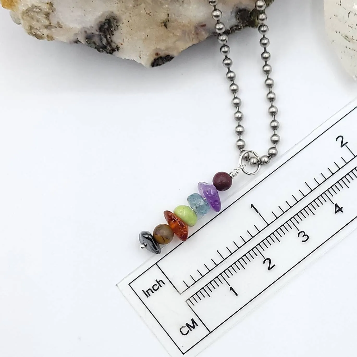 Aquarius Chakra Crystal Pendant