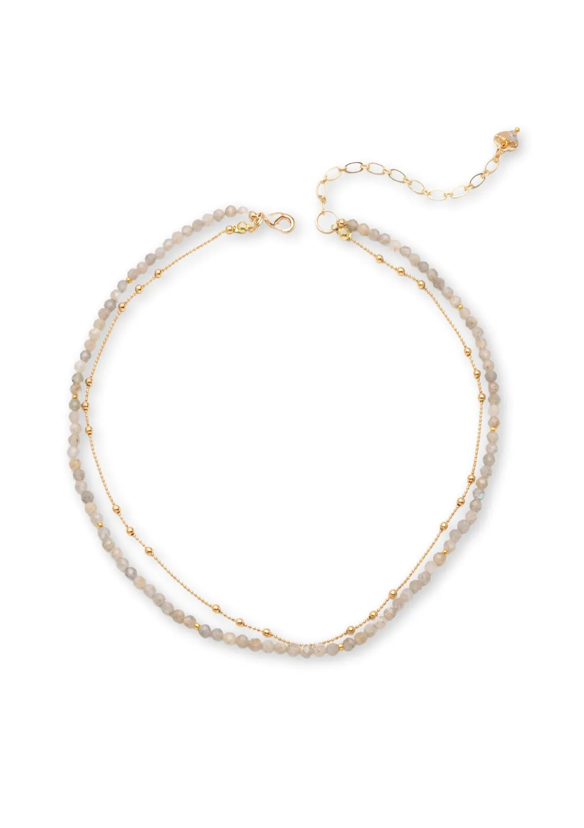 Artisan Double Beaded Necklace