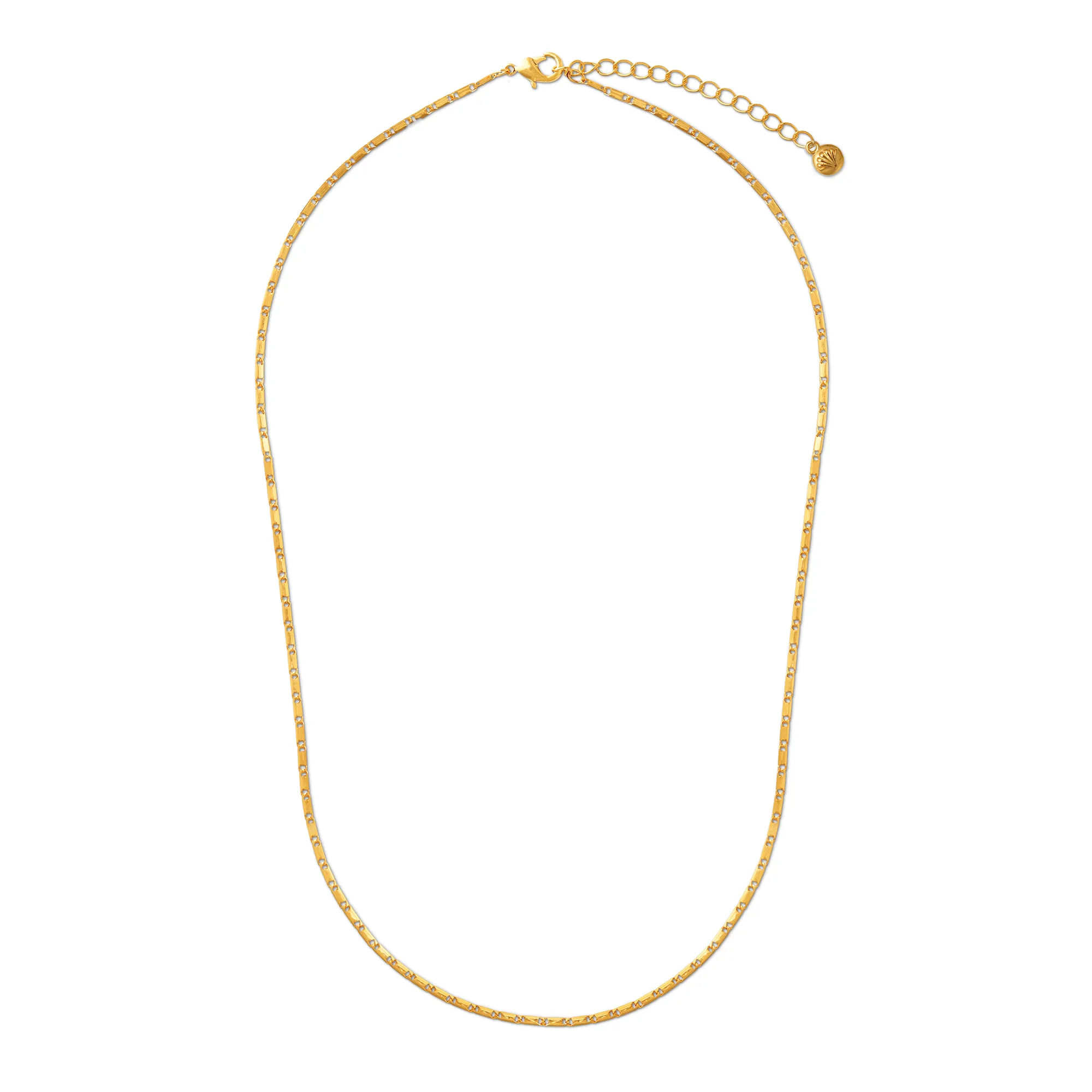Bar Link Chain Necklace