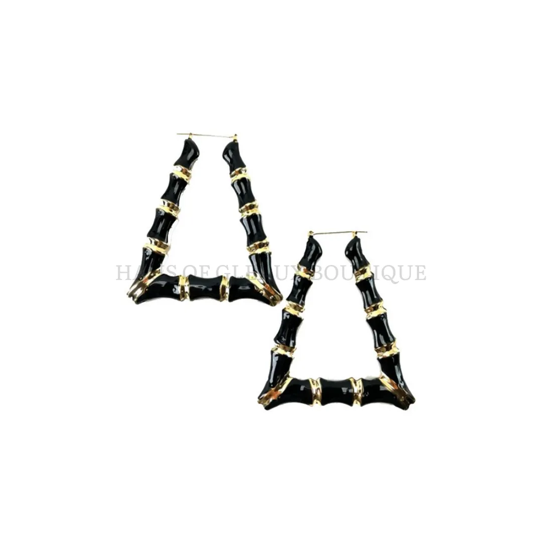 Big Energy Geometric Hoop Earrings
