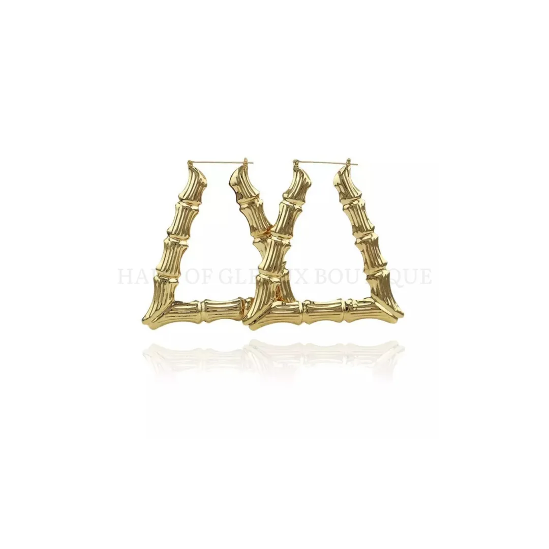 Big Energy Geometric Hoop Earrings