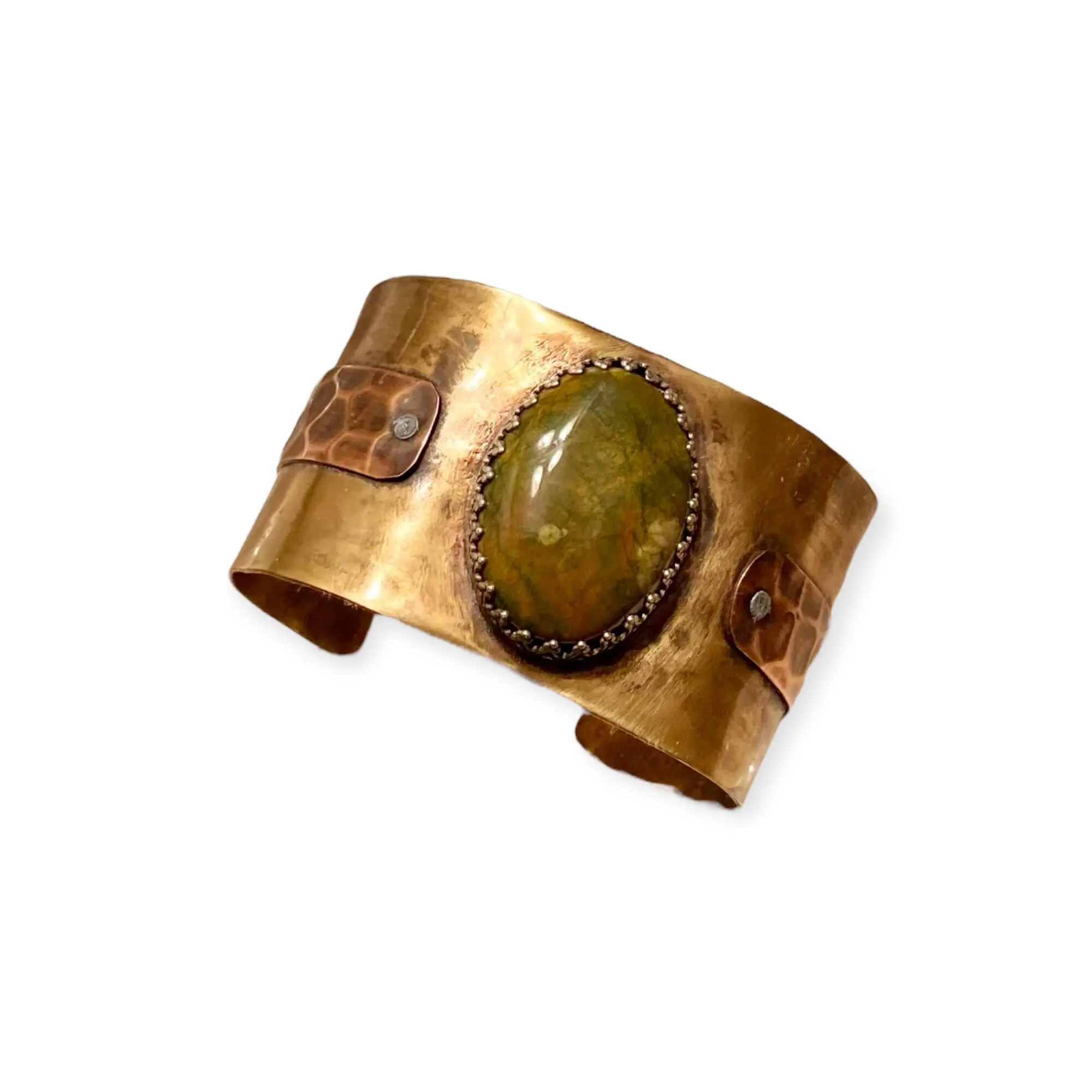 Big Jasper Cuff Bracelet