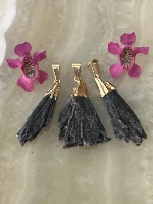 Black Kyanite Pendant