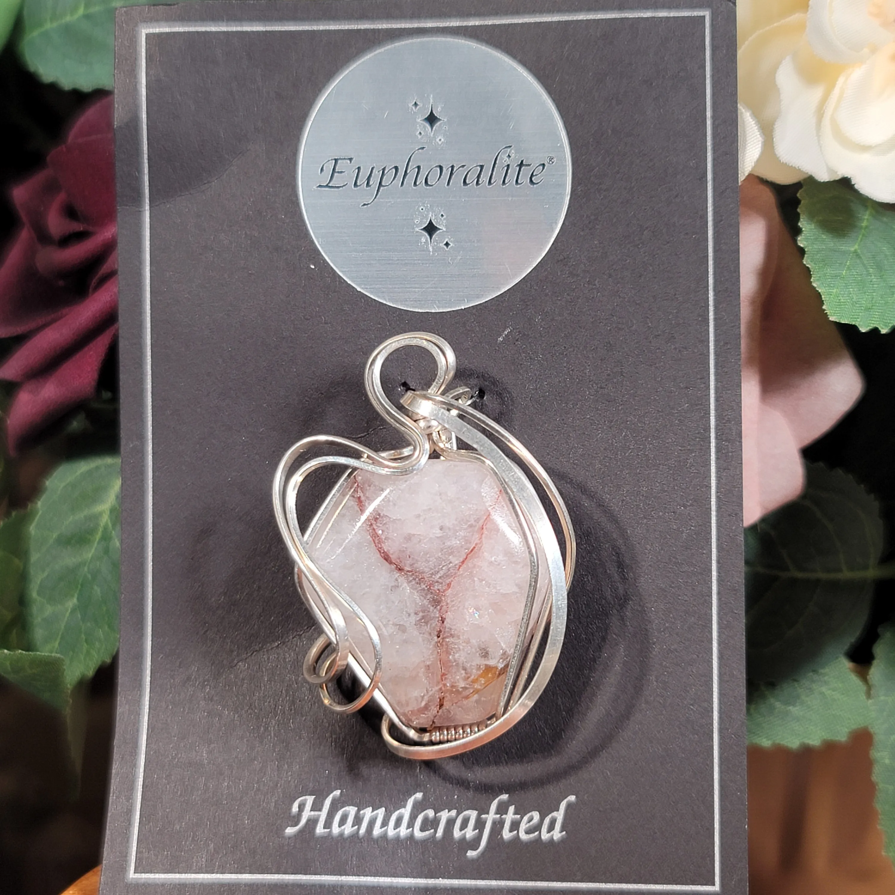 Blood Dragon Euphoralite Pendant for Assistance in Manifesting your Dreams into Reality and Higher Purpose