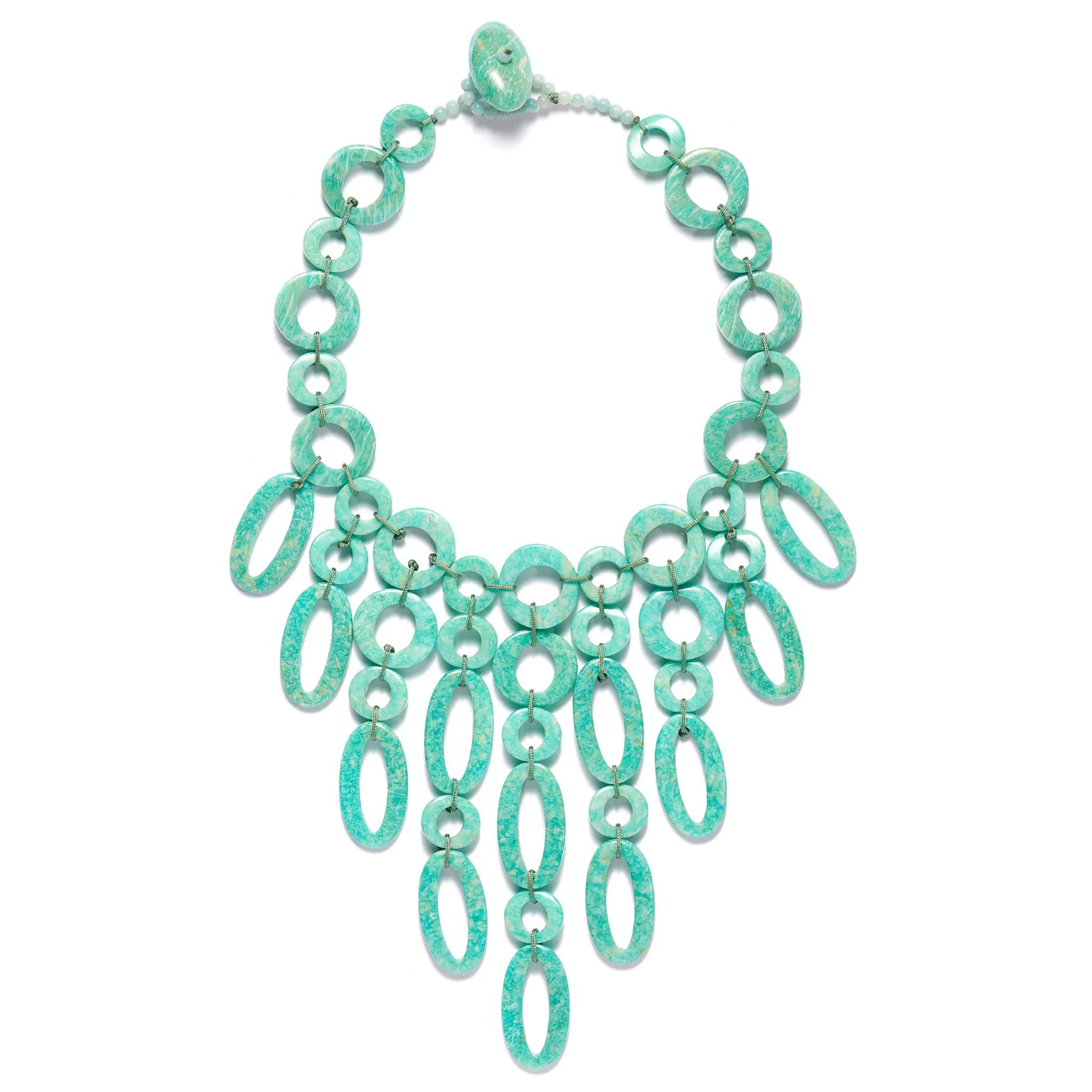 Bubble Necklace in Amazonite
