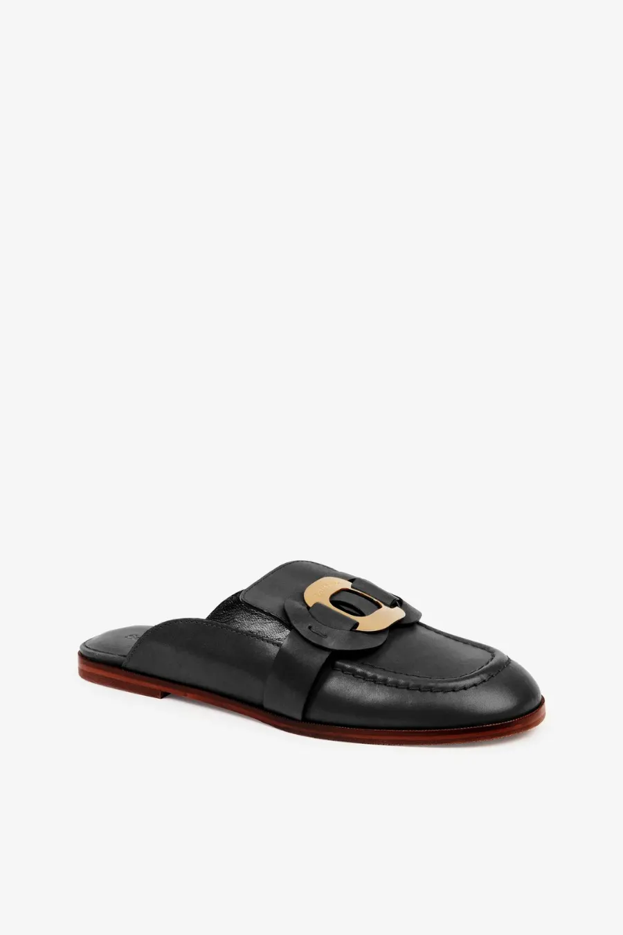 Calf Chany Mule Black