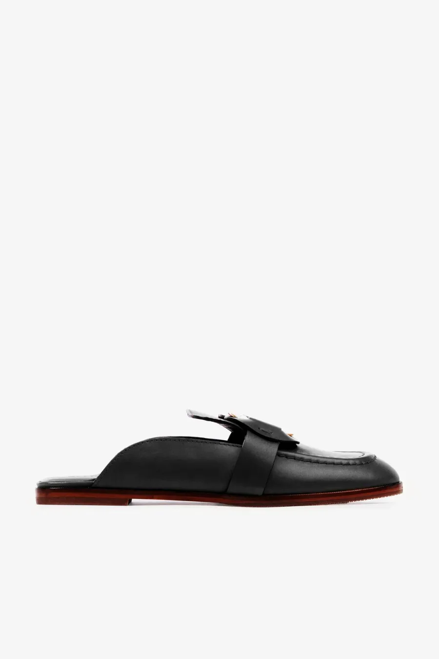 Calf Chany Mule Black