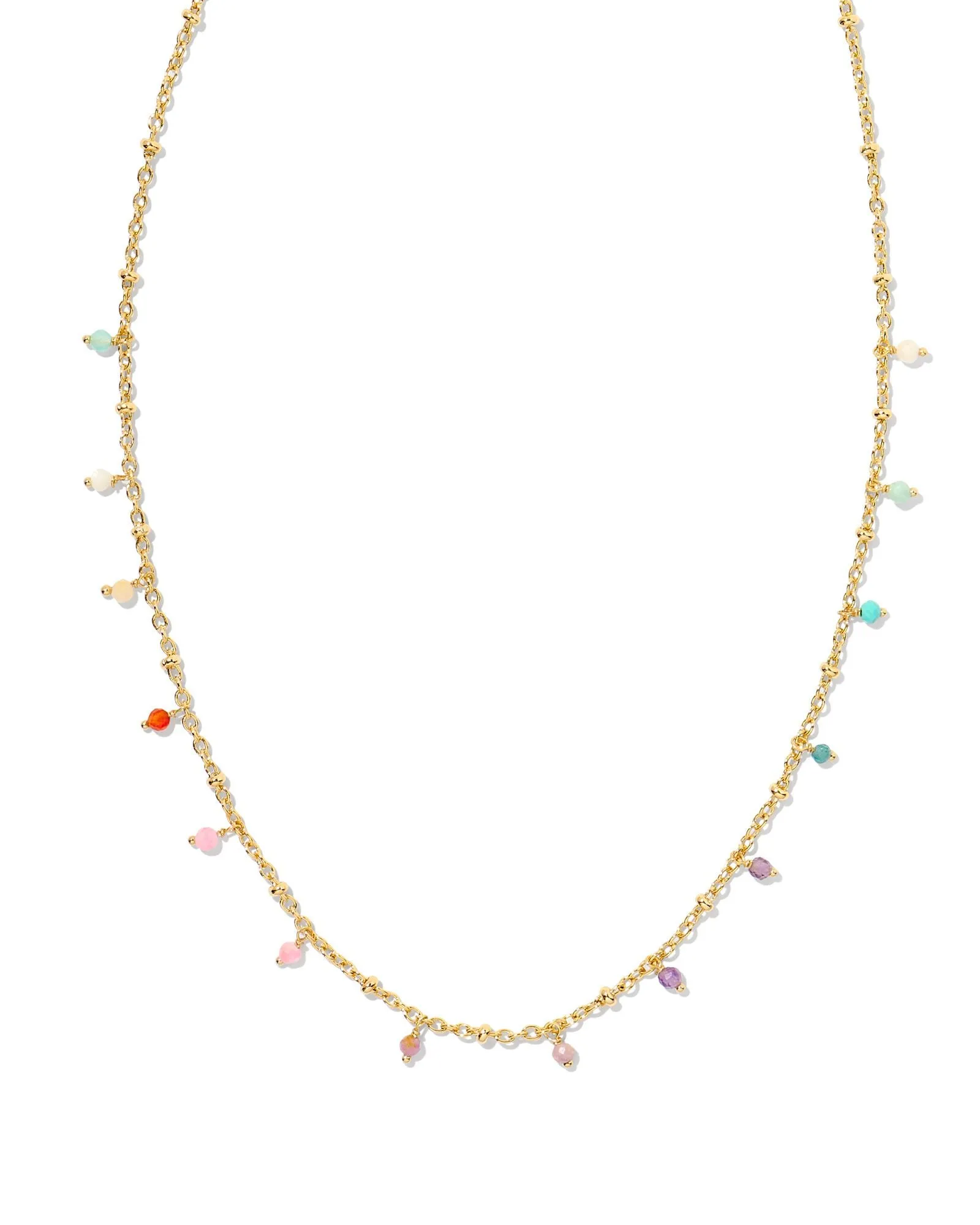 Camry Strand Necklace Pastel Mix