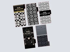 Cash Envelopes | B&W Coach | Set of 5