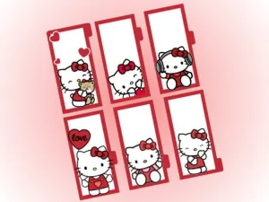Cash Envelopes | Red HK | Set of 6