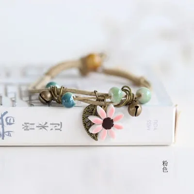 Ceramic hand made DIY Bracelets Artware Retro