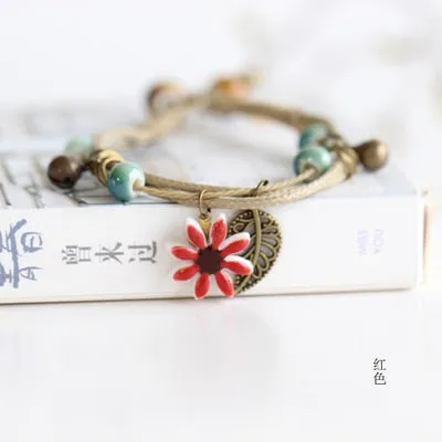 Ceramic hand made DIY Bracelets Artware Retro