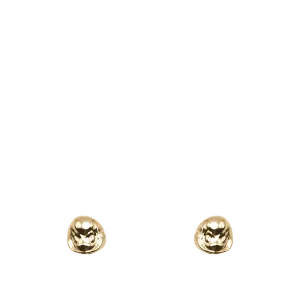 Charm Stud Earrings in Gold