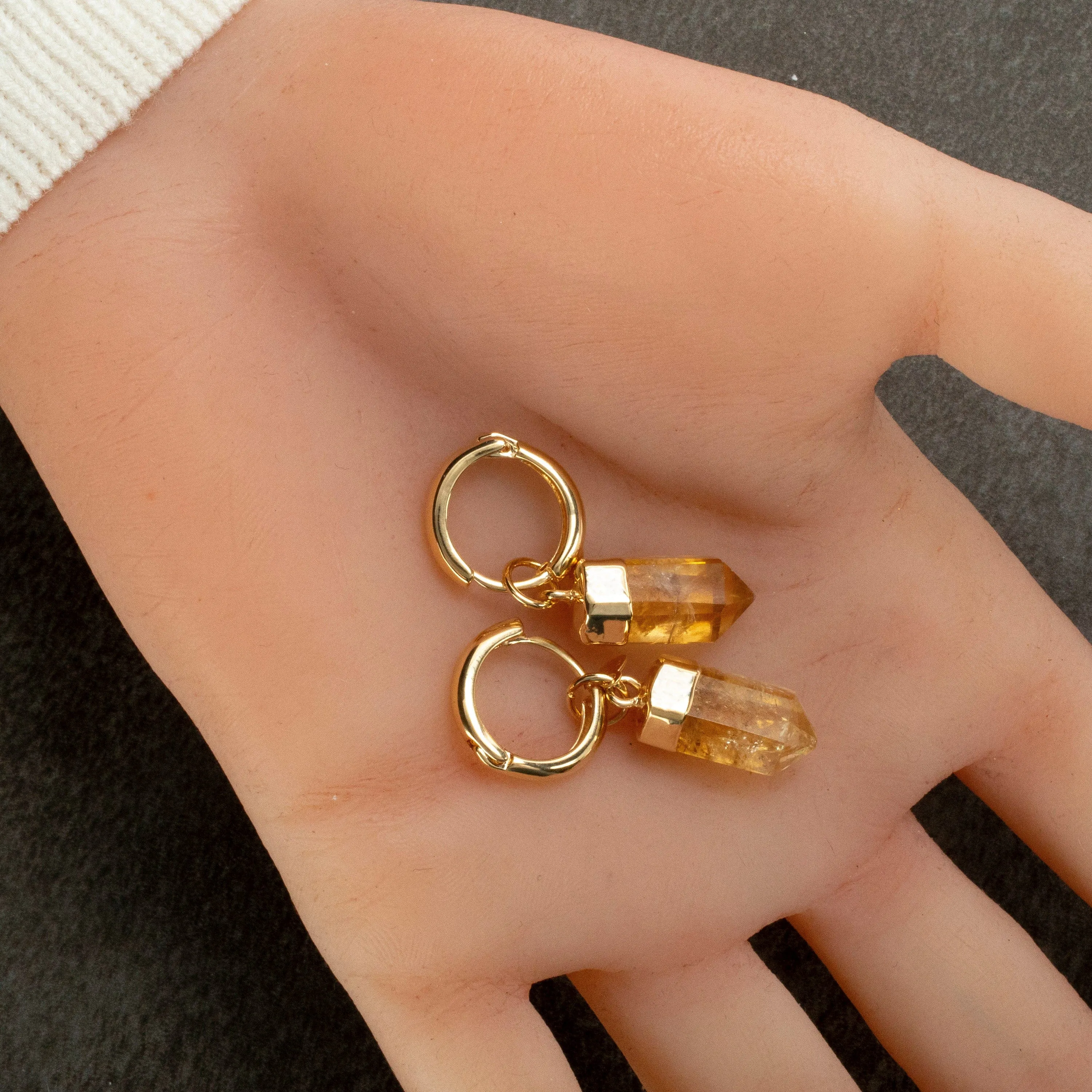 Citrine Drop Earrings