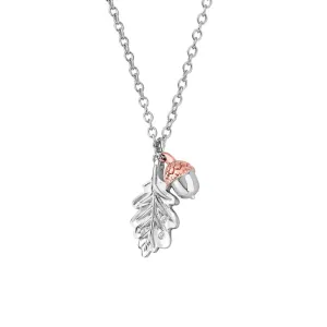 Clogau Royal Oak Leaf Sterling Silver Pendant