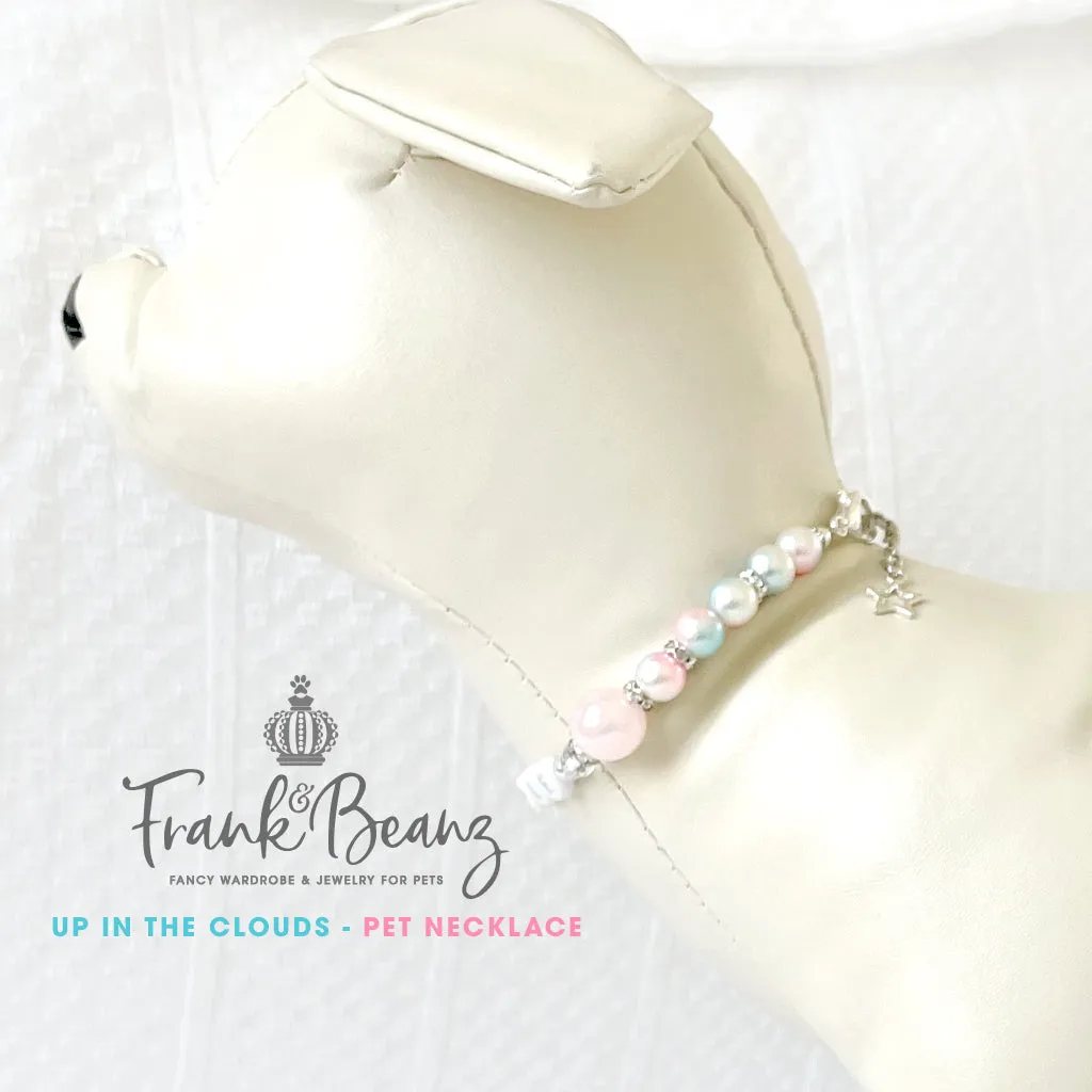 Cloud 9 Pearl Dog Necklace Cat Necklace Luxury Pet Jewelry