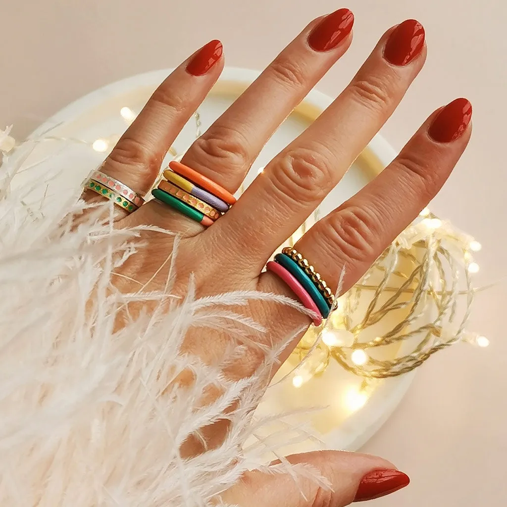 Color Ring - Petrol