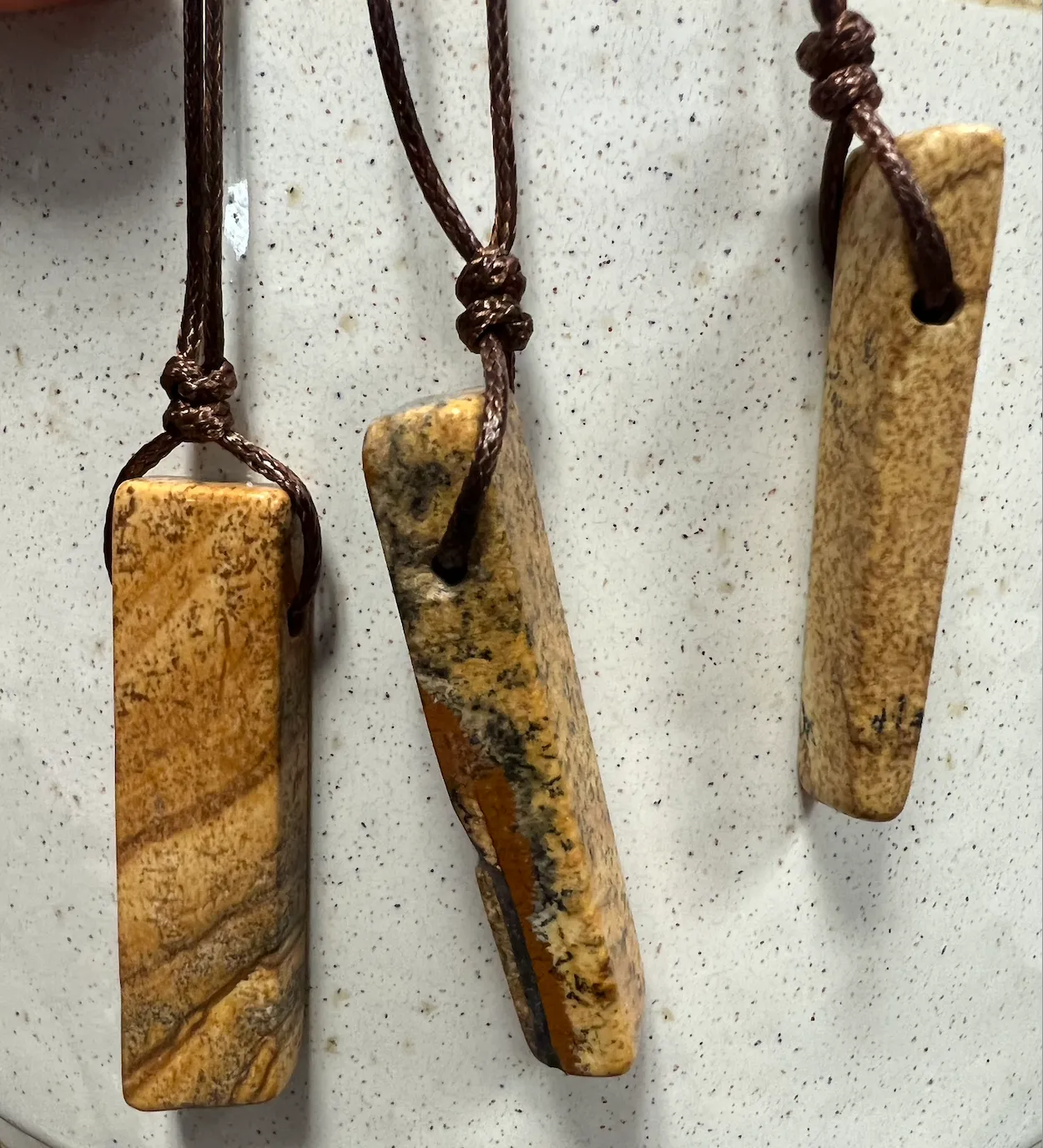 Crystal Pendants on Adjustable Cord