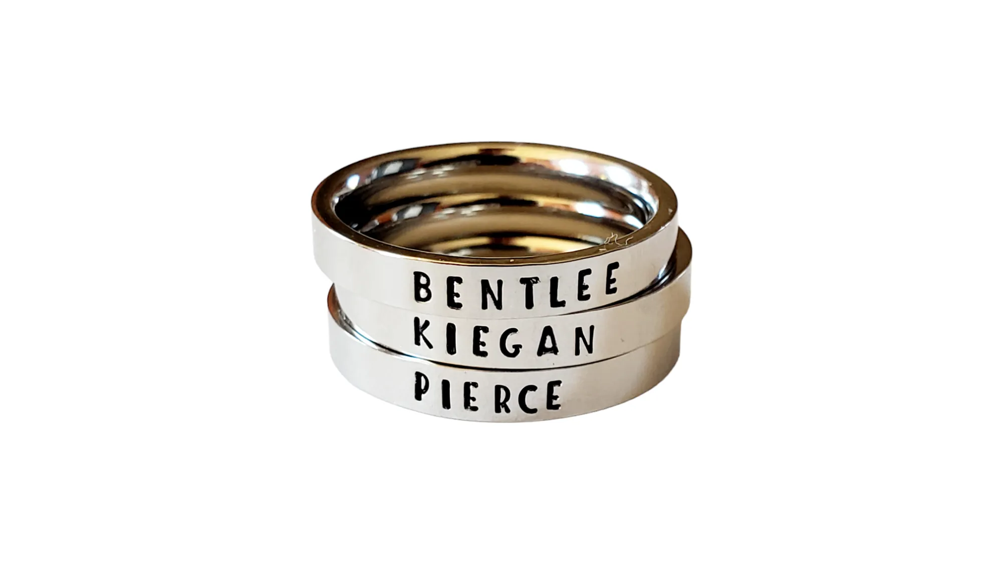 Custom Name Rings