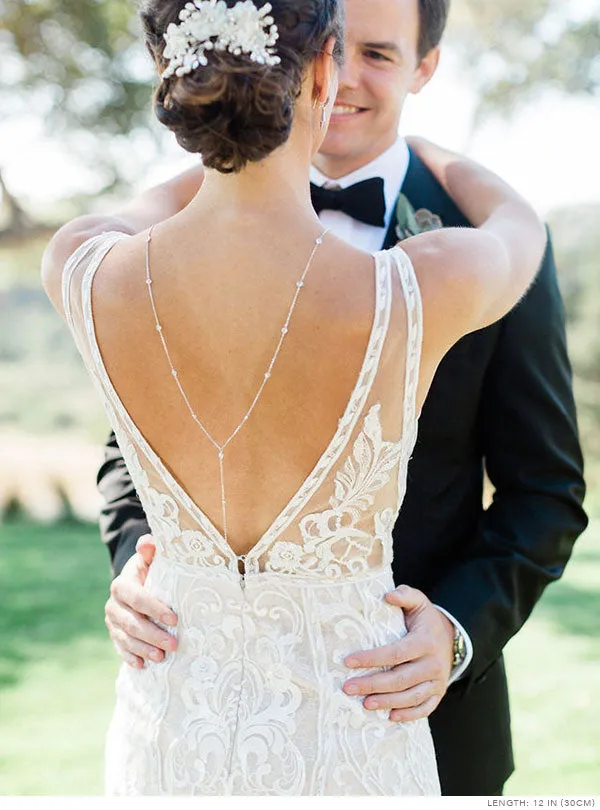 Dakota Y Lariat Backdrop Necklace
