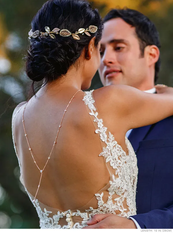 Dakota Y Lariat Backdrop Necklace