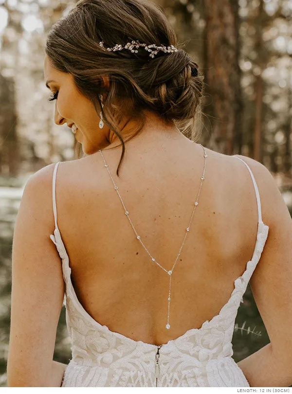 Dakota Y Lariat Backdrop Necklace