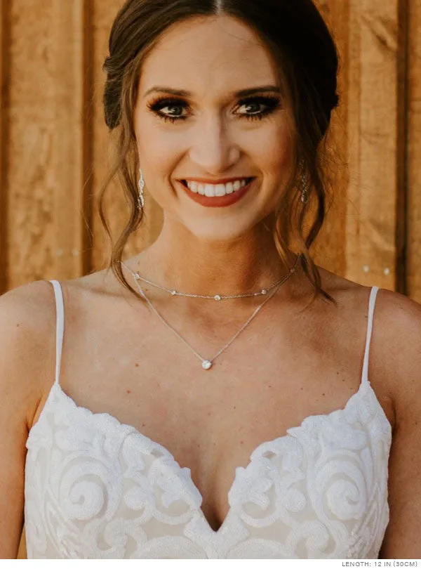 Dakota Y Lariat Backdrop Necklace