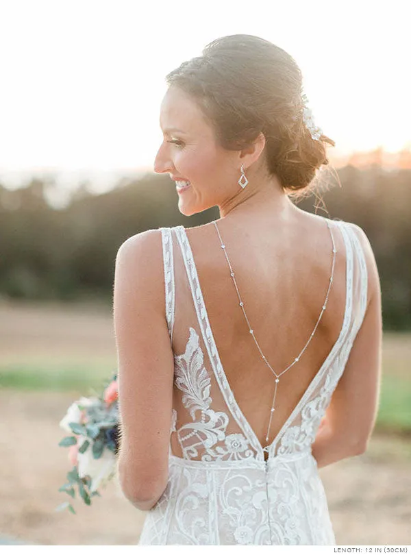 Dakota Y Lariat Backdrop Necklace
