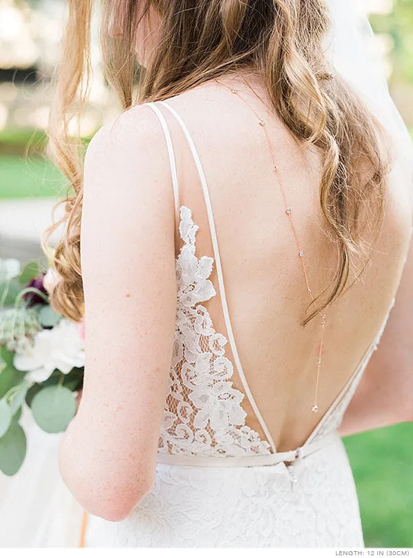 Dakota Y Lariat Backdrop Necklace