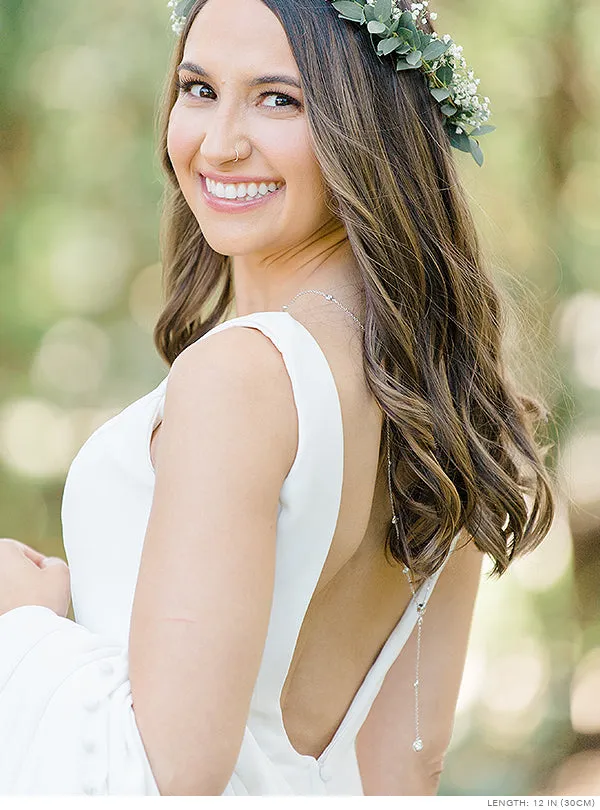 Dakota Y Lariat Backdrop Necklace