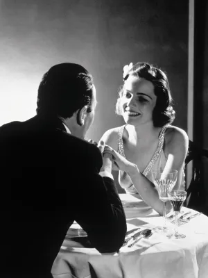 Elegant Dinner Couple