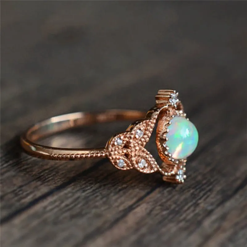 Elegant Opal Ring